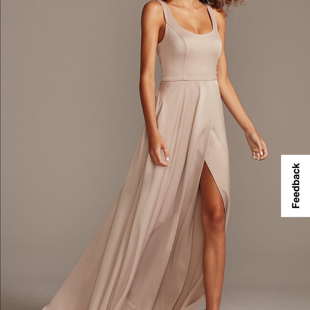 Biscotti David’s Bridal Bridesmaid Dress